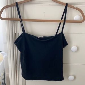 Brandy Melville cropped square neck tank